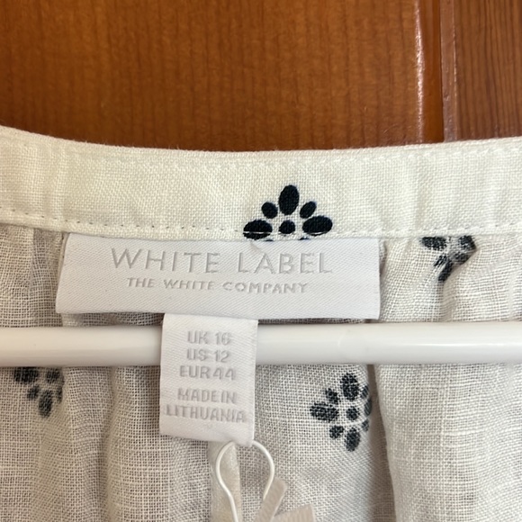 White label darling white linen dress - Picture 2 of 11